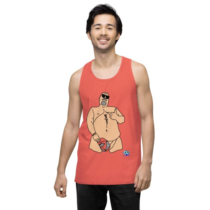 Men’s premium tank top - The Rhino - Image 16