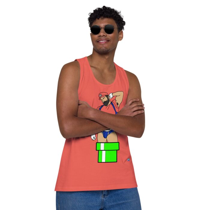 Men’s premium tank top - Warp Pipe Dreams - Image 30