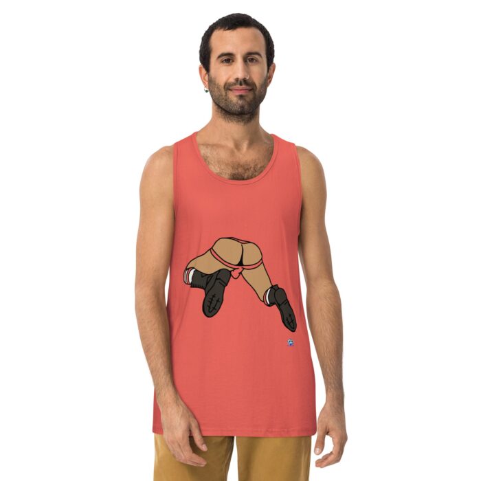 Men’s premium tank top - Ass in Boots - Image 16