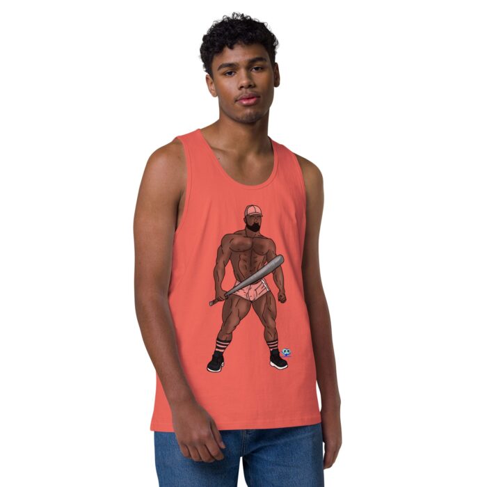 Men’s premium tank top - Batter Up - Image 30