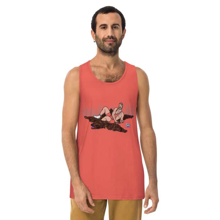 Men’s premium tank top - Bear Skin - Image 15