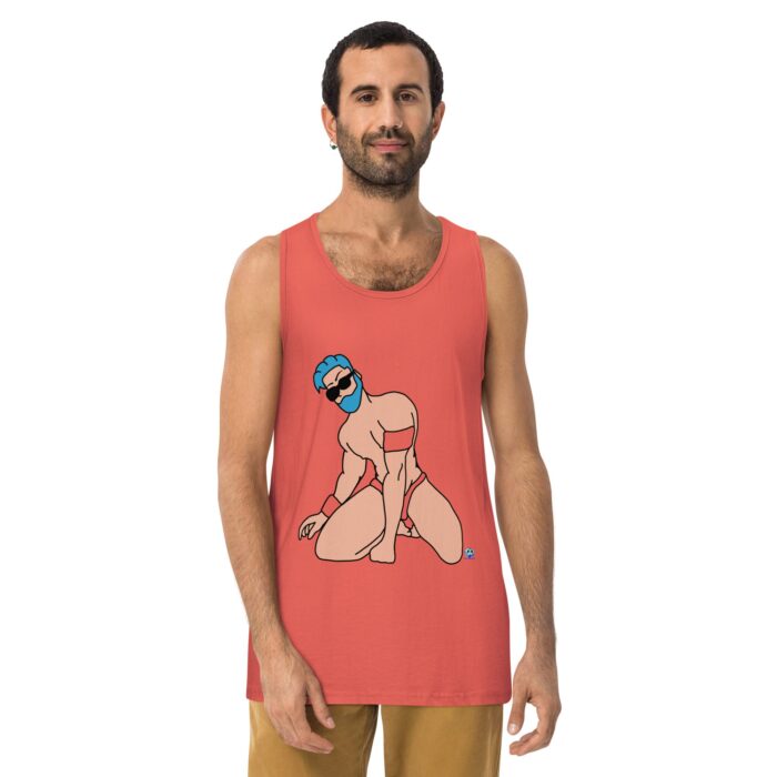 Men’s premium tank top - Bikini, Arm Bands, and Wrist Cuffs - Image 16