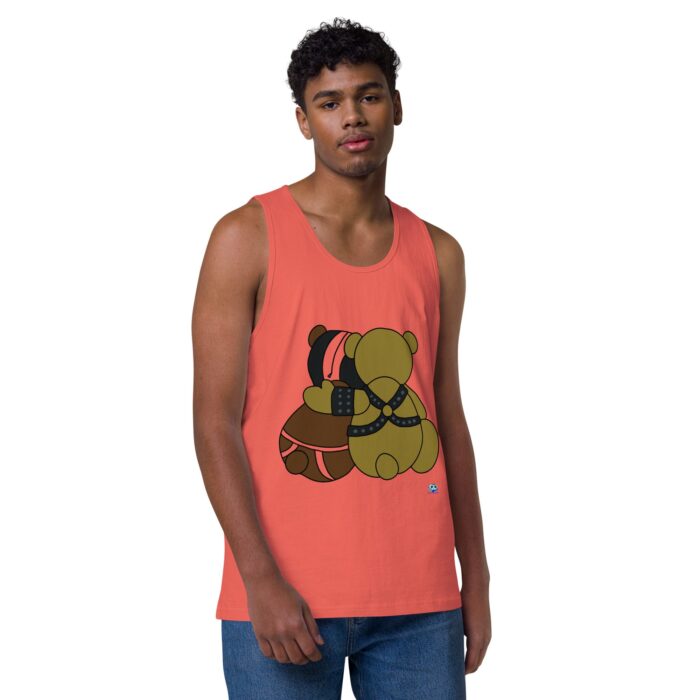 Men’s premium tank top - Bondage Bears - Image 30
