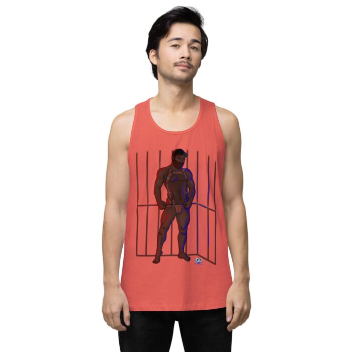 Men’s premium tank top - Busted - Image 16
