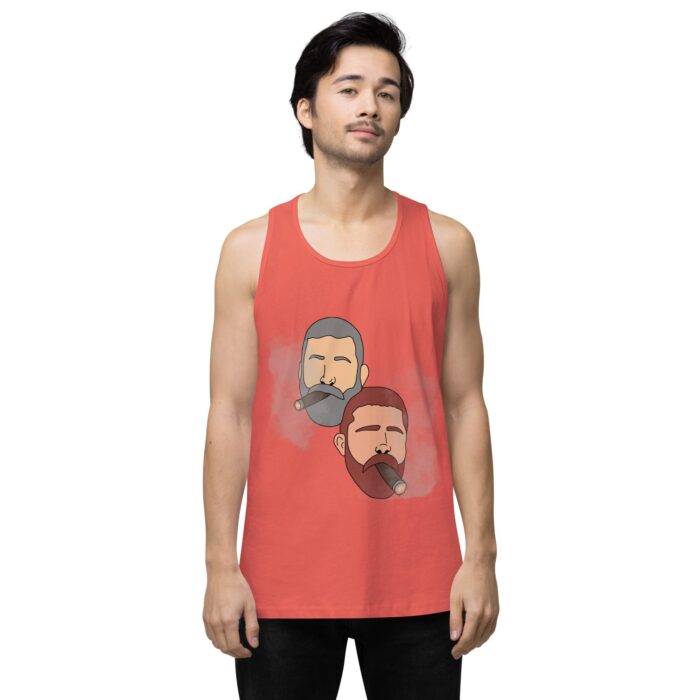 Men’s premium tank top - Cigars - Image 36