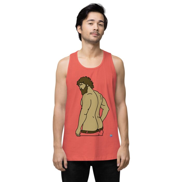 Men’s premium tank top - Curly Hair and All that Ass - Image 37
