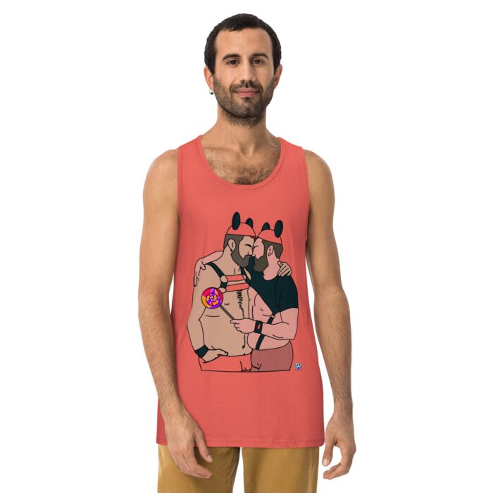Men’s premium tank top - Disney Couple - Image 16