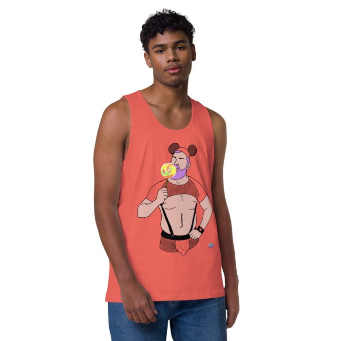 Men’s premium tank top - Disney Sucker - Image 15