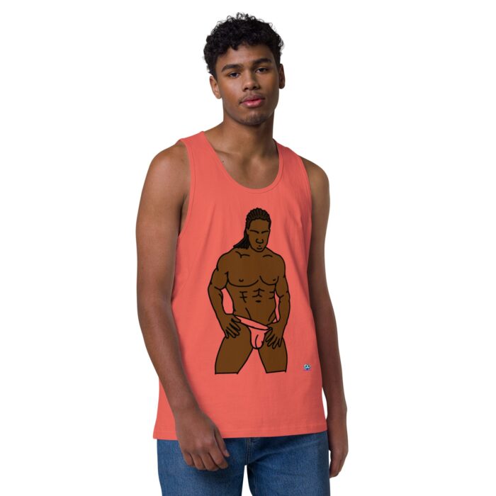 Men’s premium tank top - Dreadlocks - Image 30