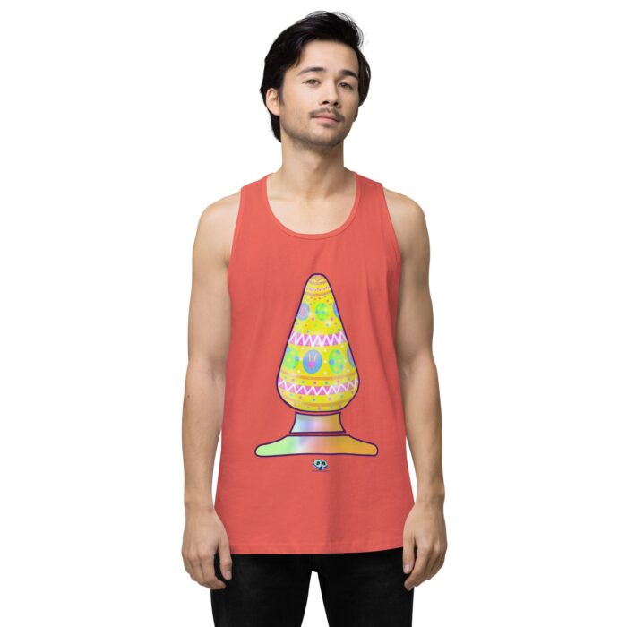 Men’s premium tank top - Easter Egg Butt Plug - Image 27