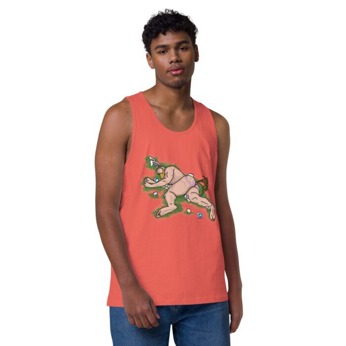 Men’s premium tank top - Egg Hunt - Image 21