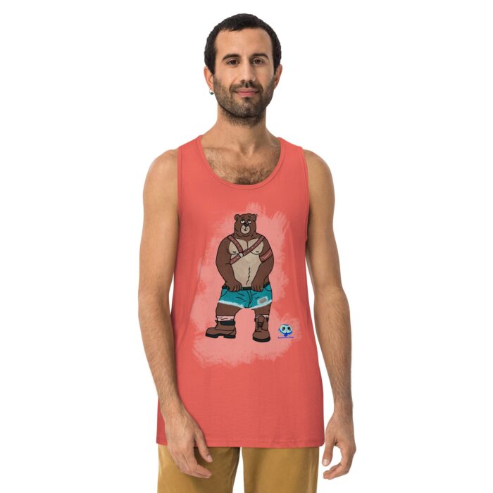 Men’s premium tank top - Growler - Image 16