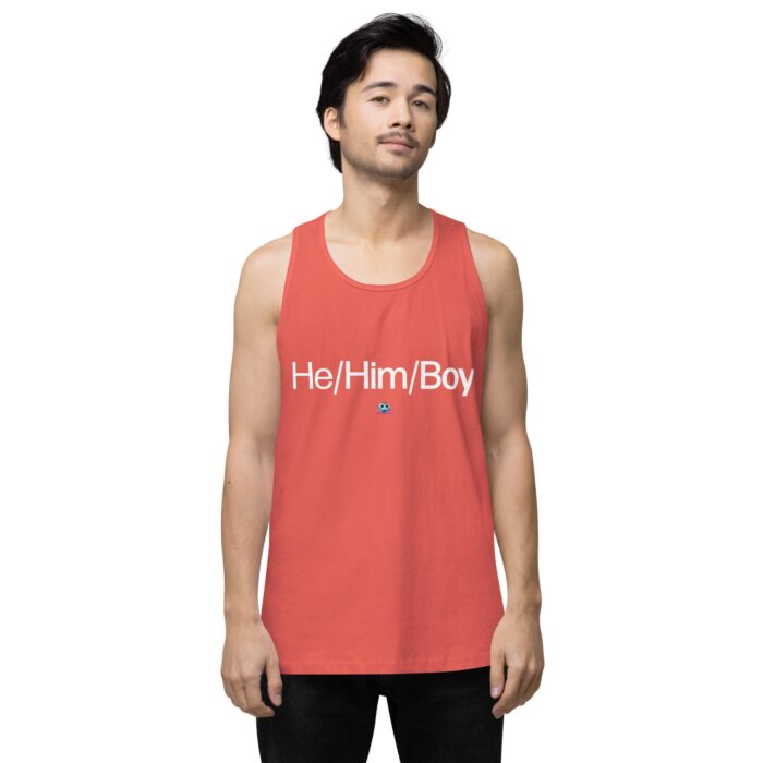 Men’s premium tank top - He/Him/Boy - Image 36