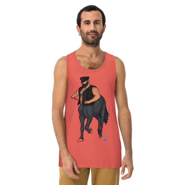 Men’s premium tank top - Hot to Trot - Image 12