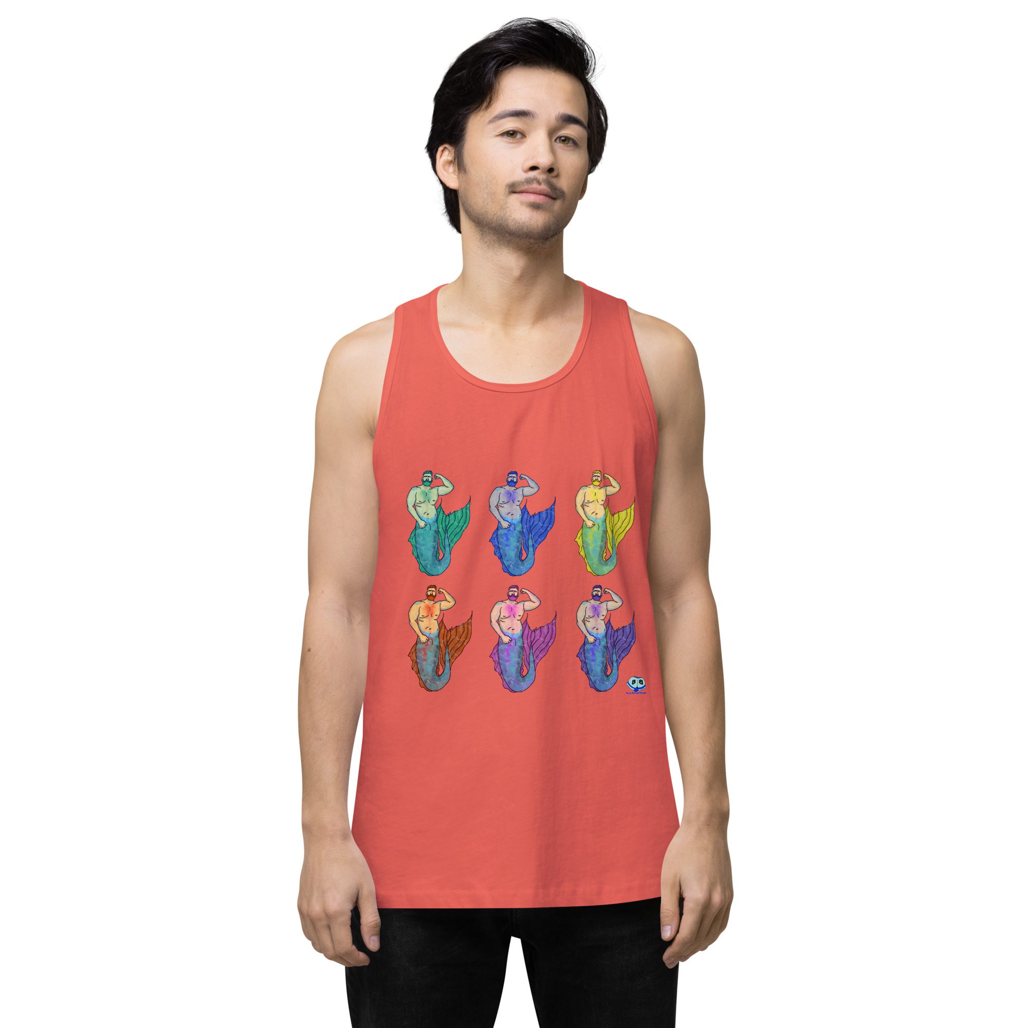 Men’s premium tank top - MerCub Multi - Image 15