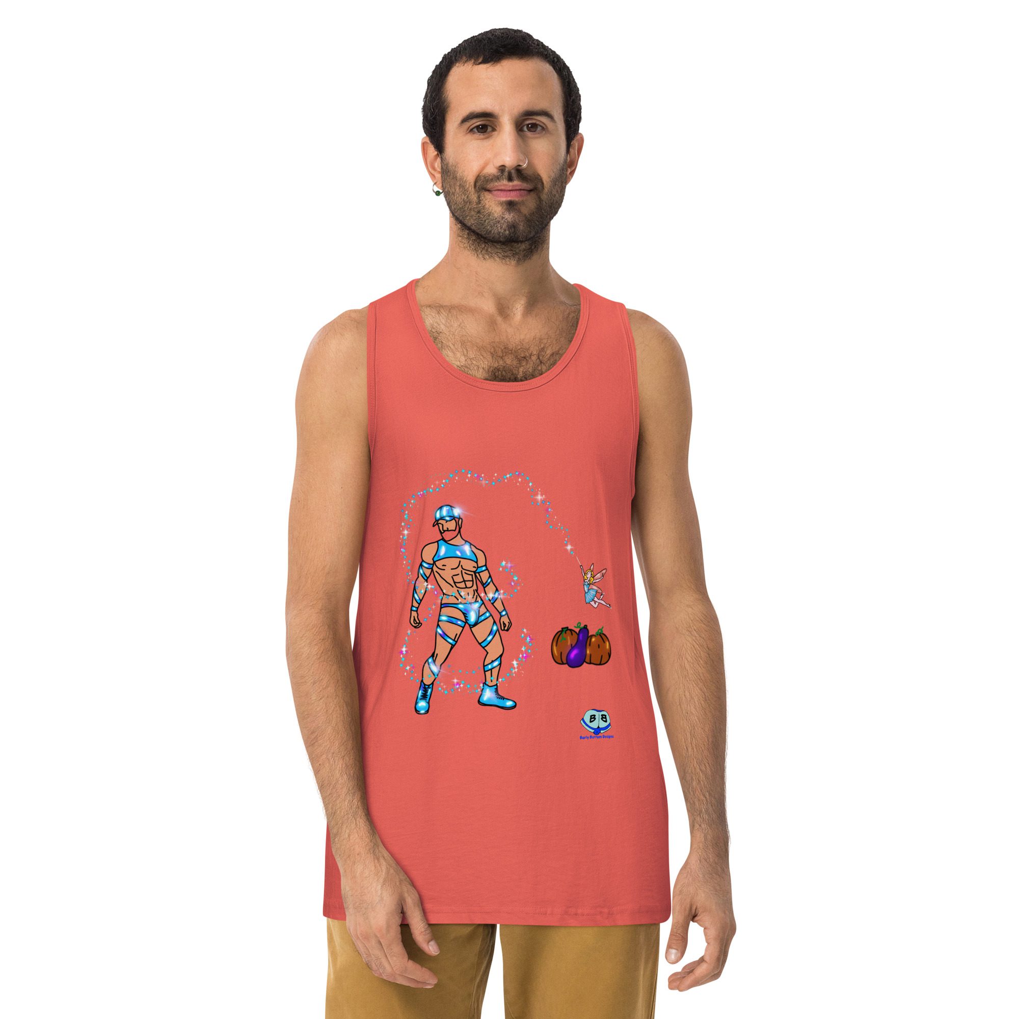 Men’s premium tank top - Midnight - Image 9