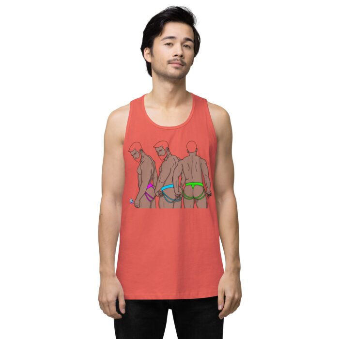Men’s premium tank top - Neon Jocks - Image 37