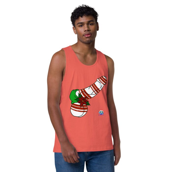 Men’s premium tank top - Peppermint Dick - Image 29