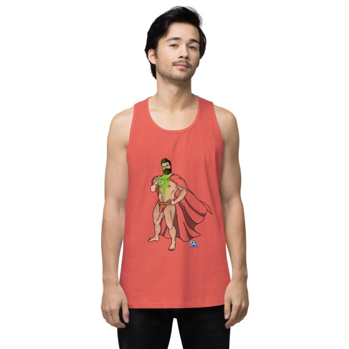 Men’s premium tank top - Powerful - Image 36