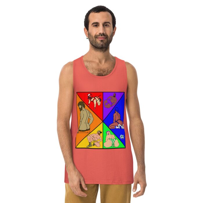 Men’s premium tank top - Pride - Image 16