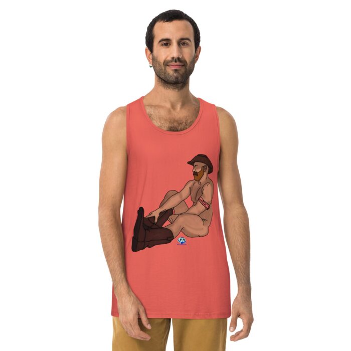 Men’s premium tank top - Rodeo Season - Image 8