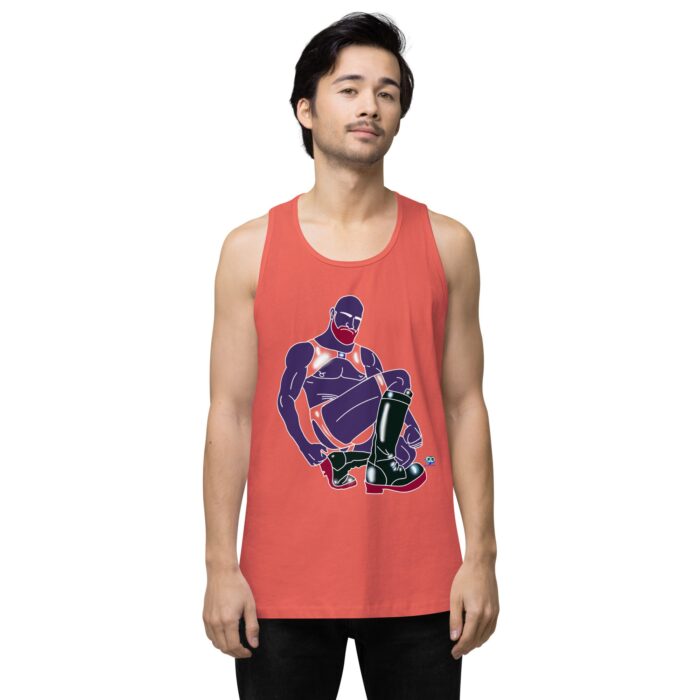 Men’s premium tank top - Rubber Daddy - Image 36