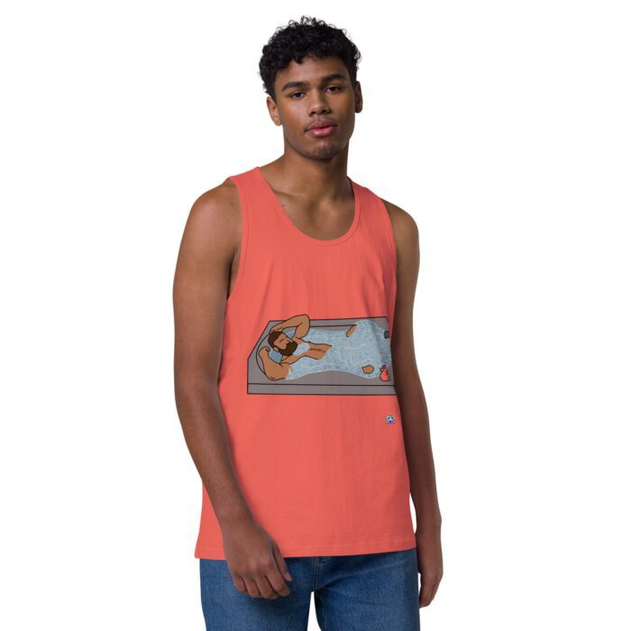 Men’s premium tank top - Rubber Ducky - Image 29