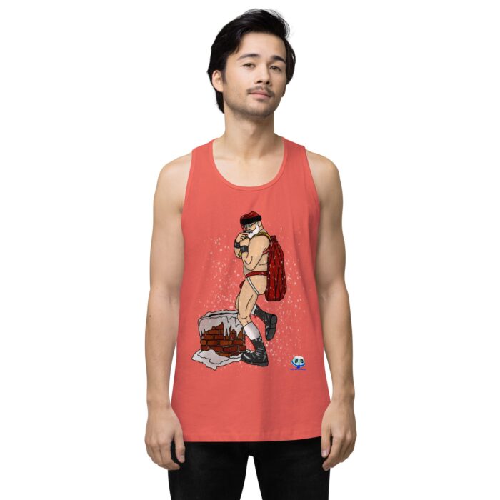 Men’s premium tank top - Santa's Sack - Image 37