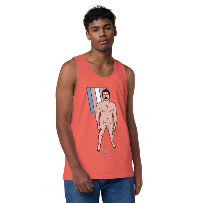 Men’s premium tank top - Scars - Image 16