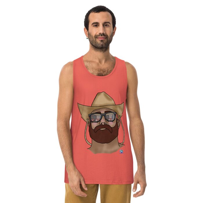 Men’s premium tank top - Sight Line - Image 15