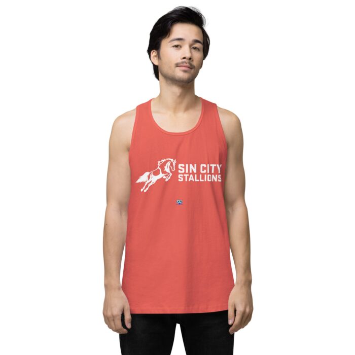 Men’s premium tank top - Sin City Stallions - Image 36