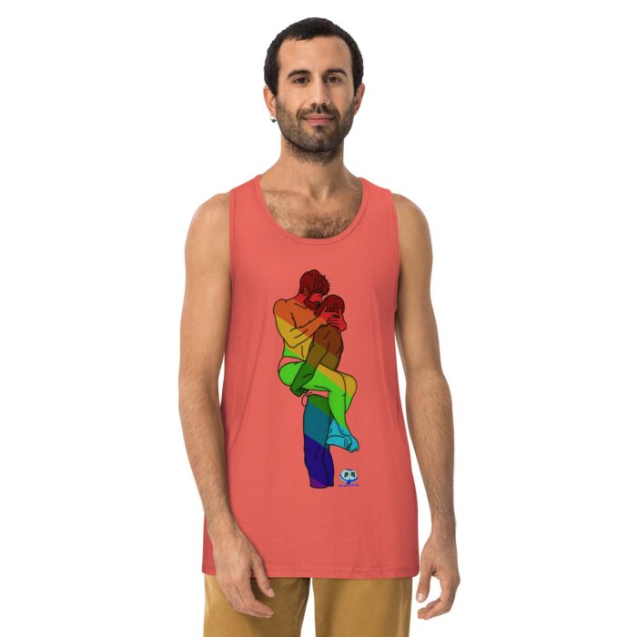 Men’s premium tank top - Skin Tones - Image 16