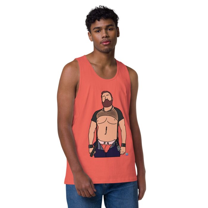 Men’s premium tank top - Strapping Young Cub - Image 29