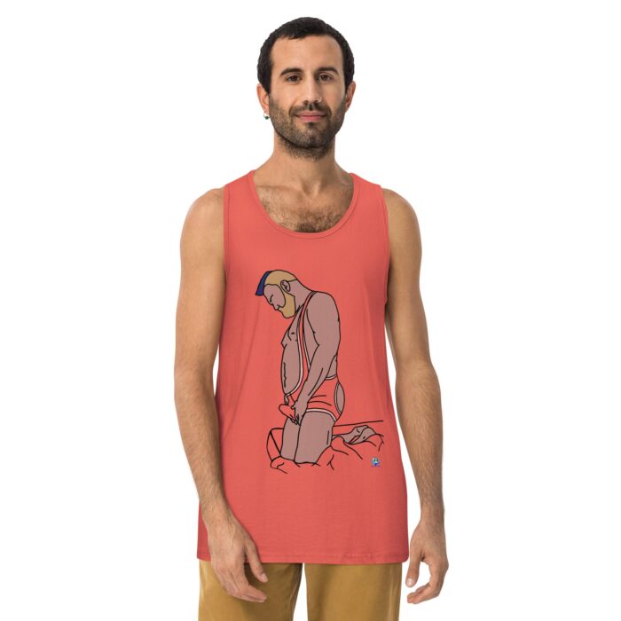 Men’s premium tank top - The Edge - Image 15