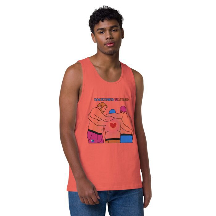 Men’s premium tank top - Together We Stand