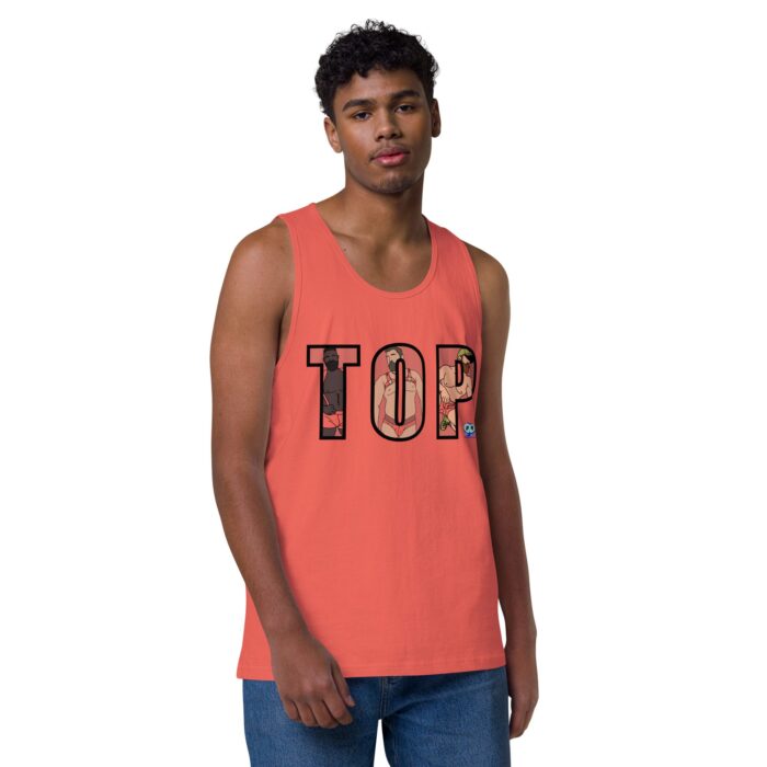 Men’s premium tank top - TOP Cutout - Image 16