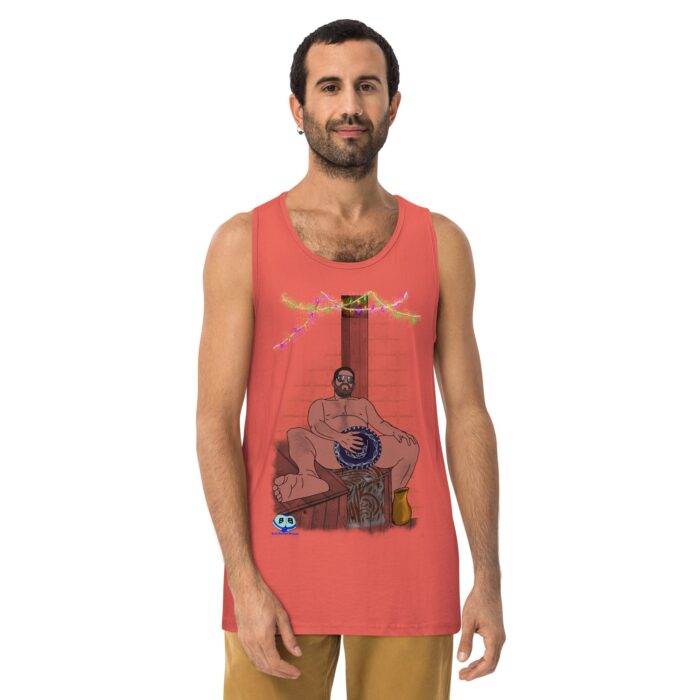 Men’s premium tank top - Vaquero - Image 9