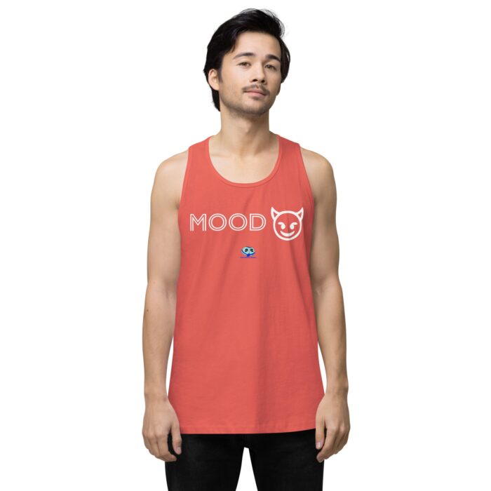Men’s premium tank top - Mood Horny Devil Emoji - Image 36