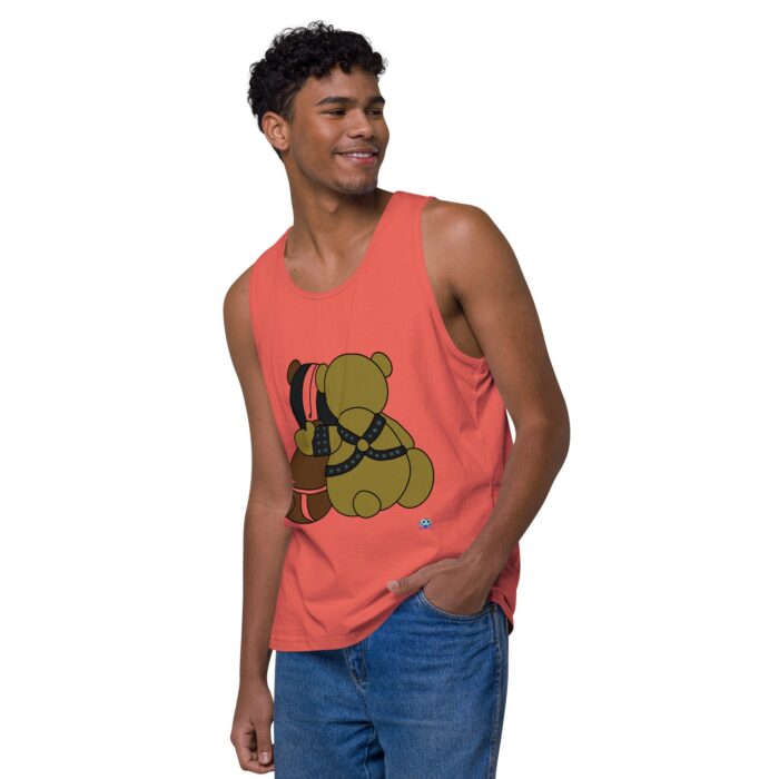 Men’s premium tank top - Bondage Bears - Image 32