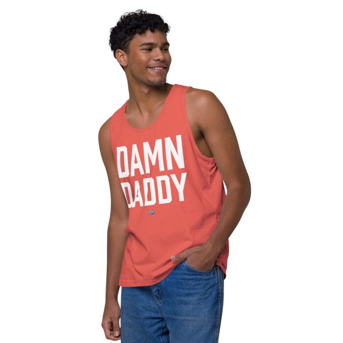 Men’s premium tank top - Damn Daddy - Image 31