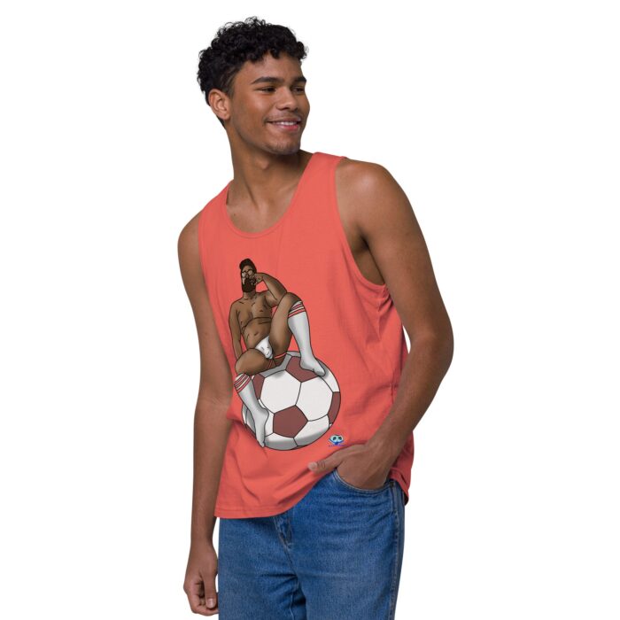 Men’s premium tank top - Futbal / Soccer - Image 31