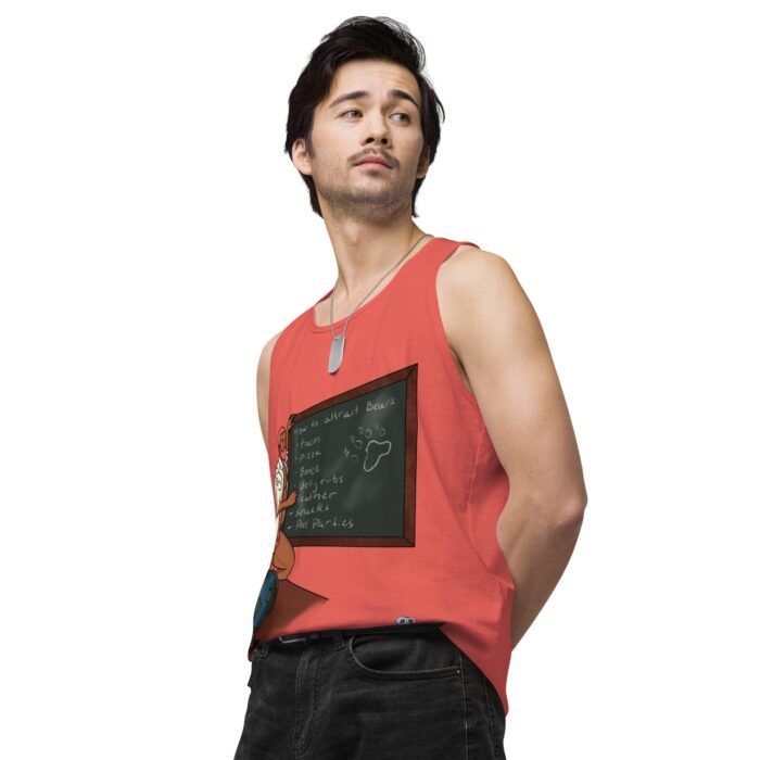 Men’s premium tank top - How To Attract A Bear - Image 40