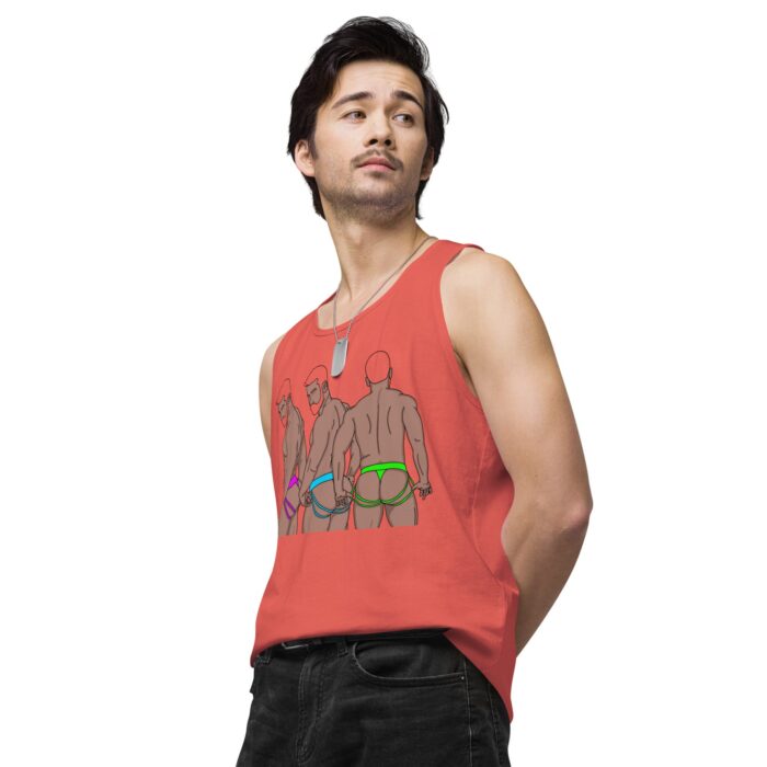 Men’s premium tank top - Neon Jocks - Image 40