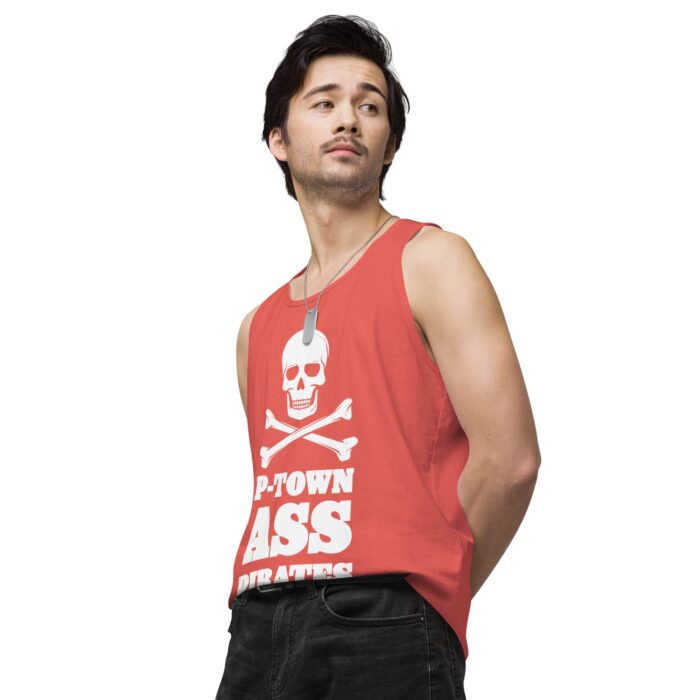 Men’s premium tank top - P-Town Ass Pirates - Image 39