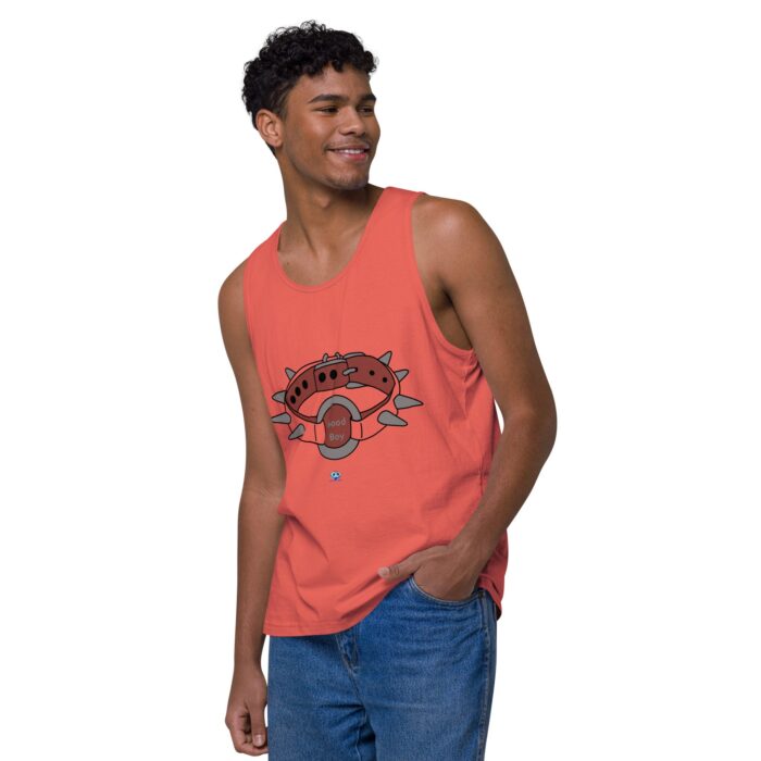 Men’s premium tank top - Spiked Collar - Image 32