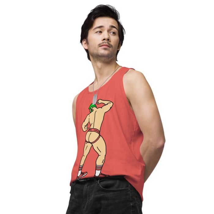 Men’s premium tank top - Up Against The Wall - Image 39