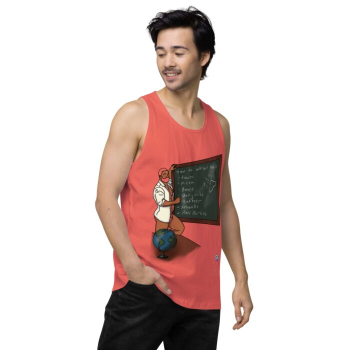 Men’s premium tank top - How To Attract A Bear - Image 39