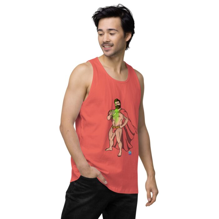 Men’s premium tank top - Powerful - Image 38
