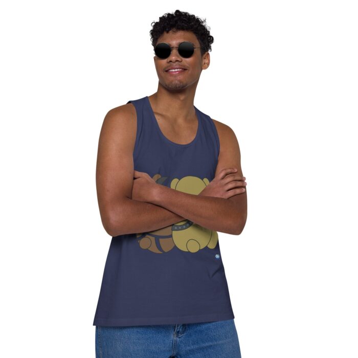 Men’s premium tank top - Bondage Bears - Image 23