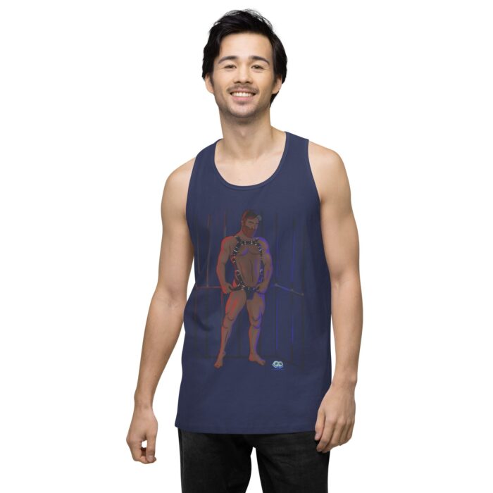 Men’s premium tank top - Busted - Image 13
